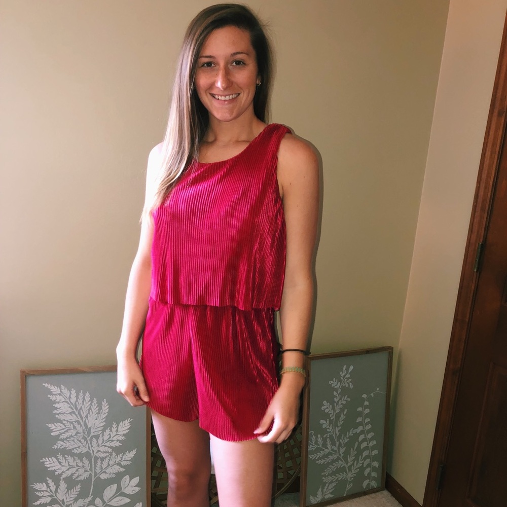 Red romper! M